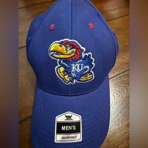 University of Kansas Jayhawks Blue
Adjustable Strapback Baseball
Cap/Hat